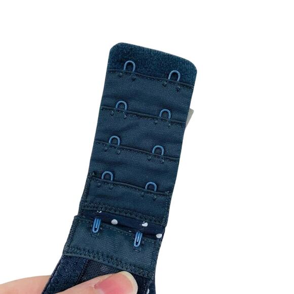 Motherhood Maternity Grey Pink Polka Dot Nursing Bra 34C - Picture 8 of 9